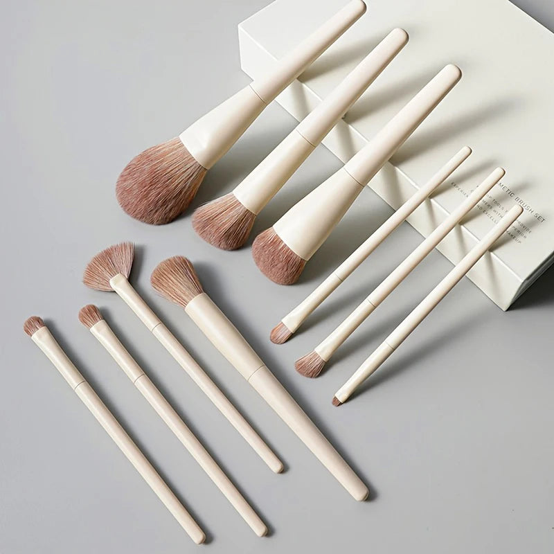 13 PCS Colorful Makeup Brush Set Eye Shadow Foundation Women's Makeup Brushes Eye Shadow Blush Beauty Soft Makeup Toolkit